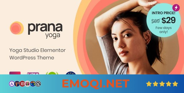 Download Prana Yoga v1.1.4 – Theme for Elementor